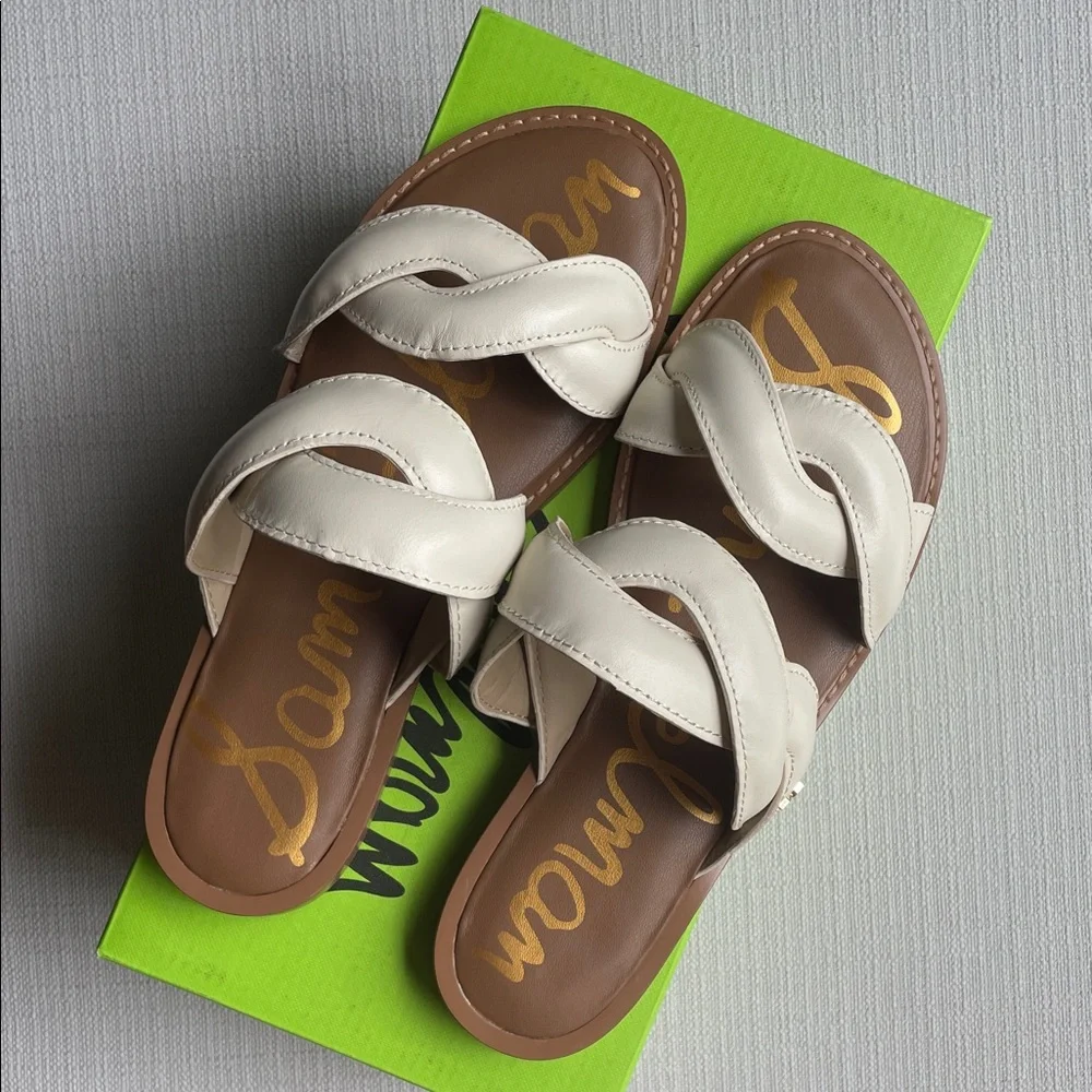 Sam Edelman Hellen Slide Sandal - MODERN IVORY, Size 8 M